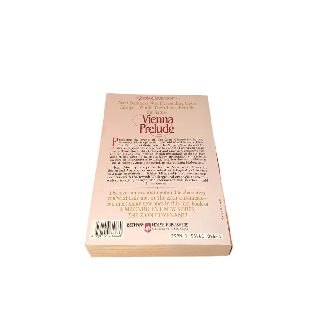 Vienna Prelude Zion Covenant Book 1 Bodie Thoene Paperback Historical Fiction